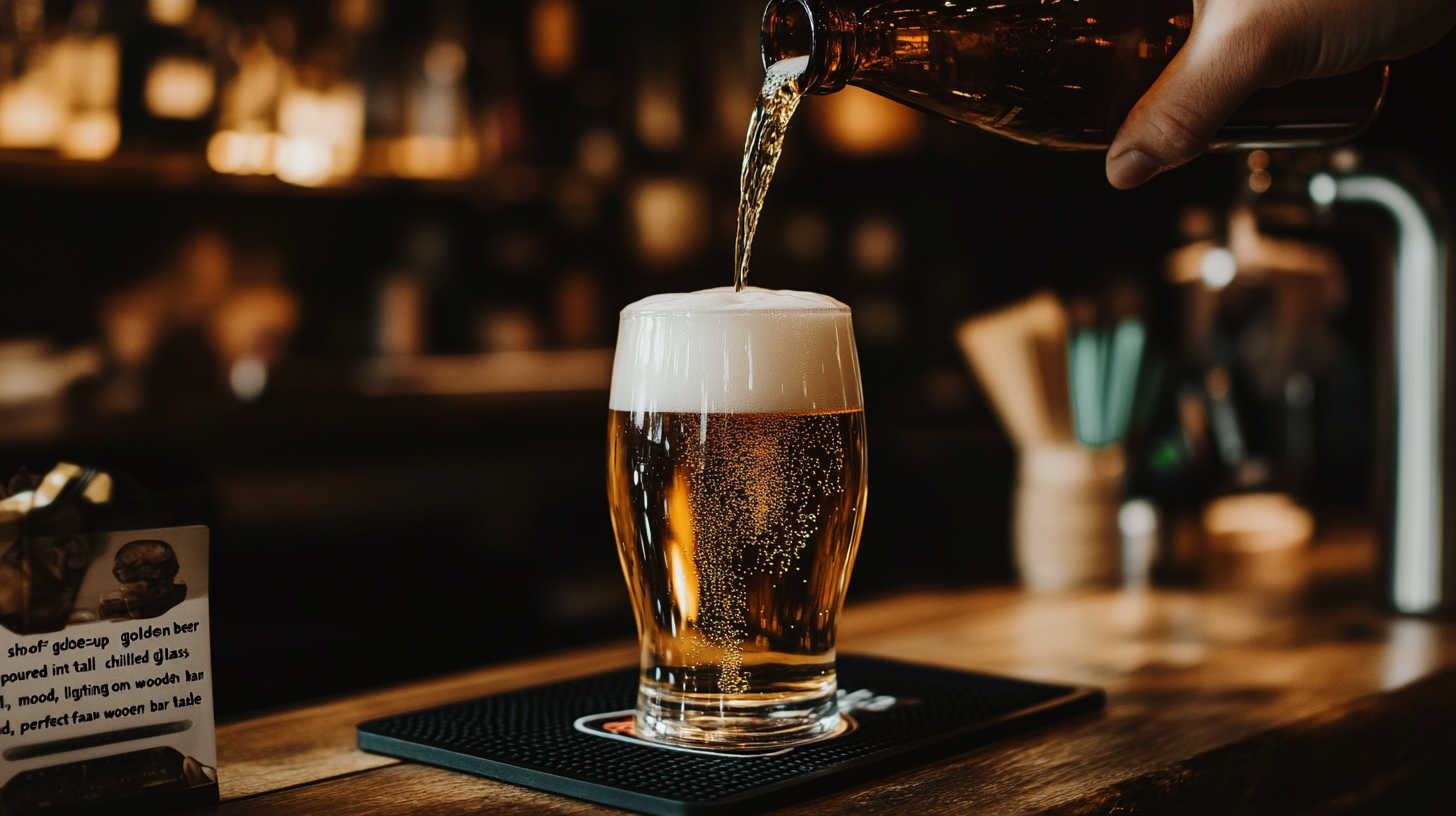 맥주, “그동안 잘못 따르고 있었네?”맥주 따르는 법